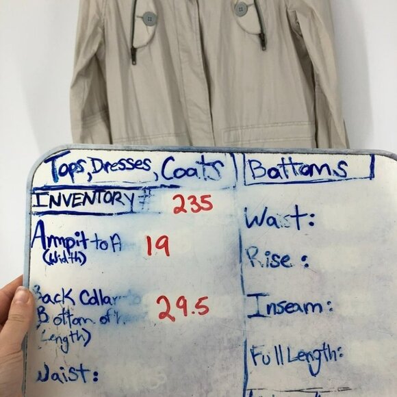 Gentle Fawn Creme utility  windbreaker jacket small - Picture 14 of 15